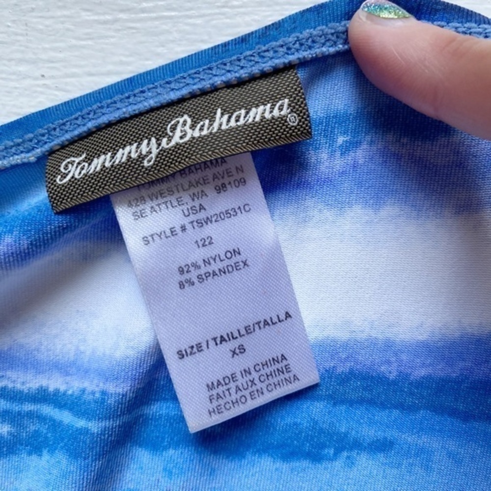 Tommy Bahama Blue Waves Swim Dress - Picture 4 of 10